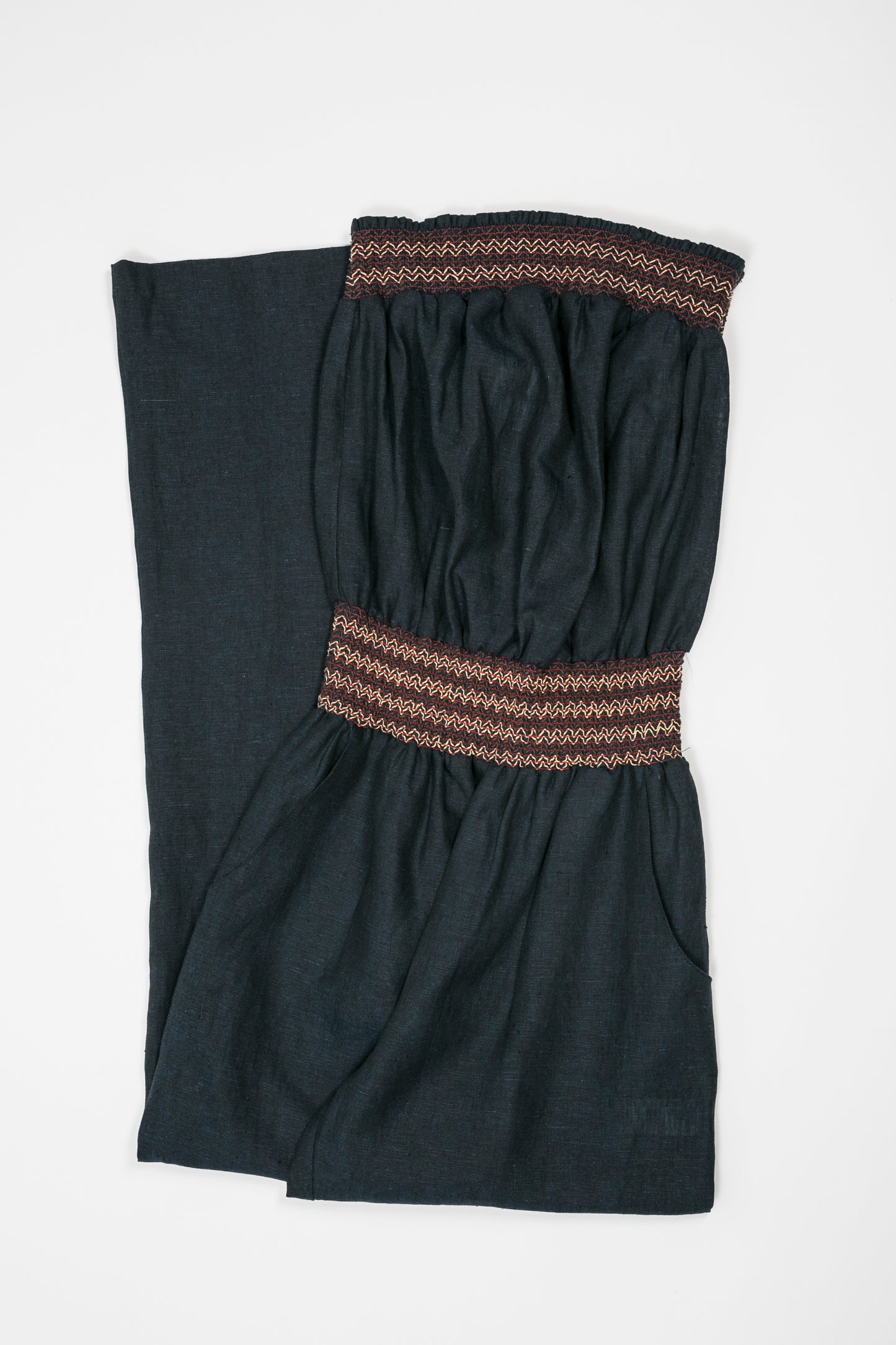 a romper folded in half